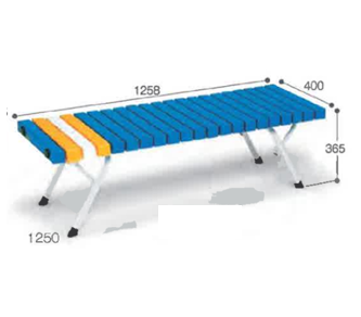 折りたたみホームベンチ