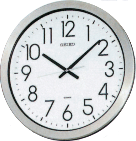 防湿・防塵型・電池式時計