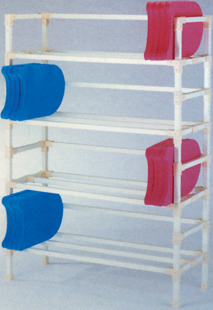 多目的整理棚【4段】