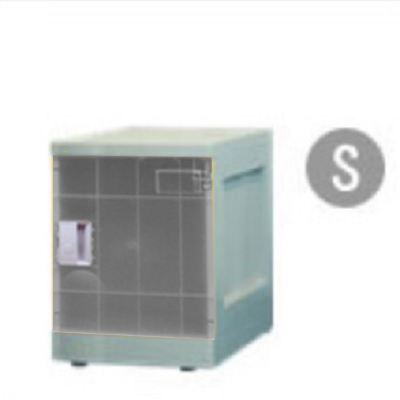 受注生産：FUJIPLAロッカーS（クリア・木目）