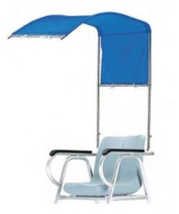 アルミ監視台用日除