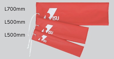 マジックテープ式タンバックルカバー（赤）