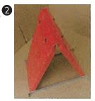 交換部品　V型脚(40cm用)